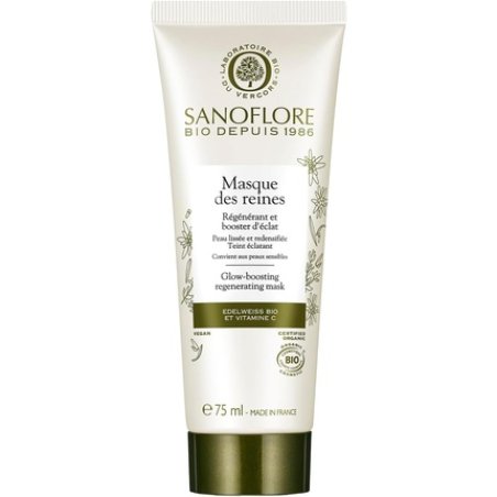 Sanoflore Masque Des Reines Glow Boosting Regenerating Mask Organic 75ml