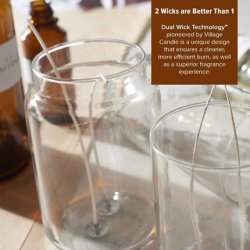 Village Candle Glass Jar Scented Candle, Small, Large 26 Oz