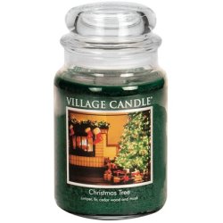 Village Candle Scented Candle In Glass Christmas Tree - 602 G