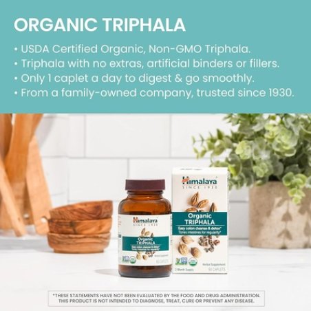 Himalaya Organic Triphala Colon Cleanse and Digestive Supplement