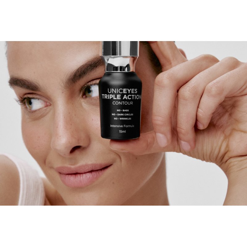 Unicskin Uniceyes Triple Action sérum pour les yeux 15 ml Unisexe
