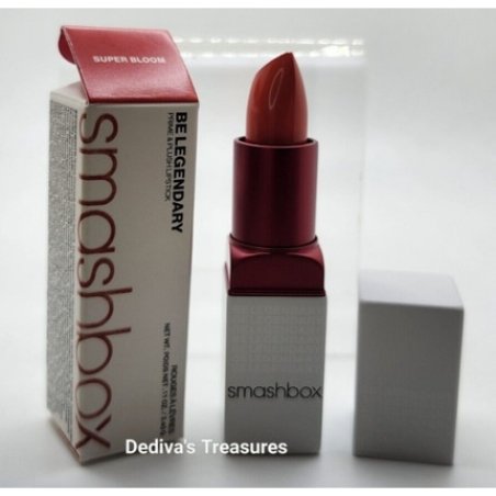 Smashbox Super Bloom Be Legendary Prime & Plush Lipstick Fiery Orange