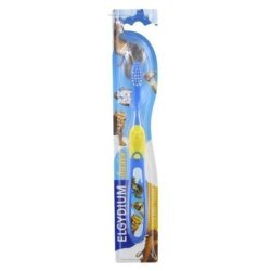 Elgydium Junior Toothbrush Ice Age for Ages 7-12 - Blue