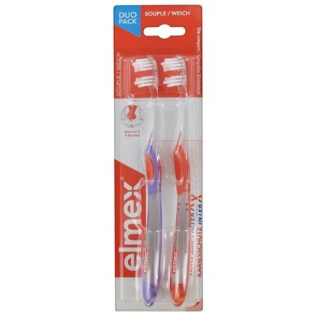 Elmex Anti-Cavity Interx Soft Toothbrush Duo Pack