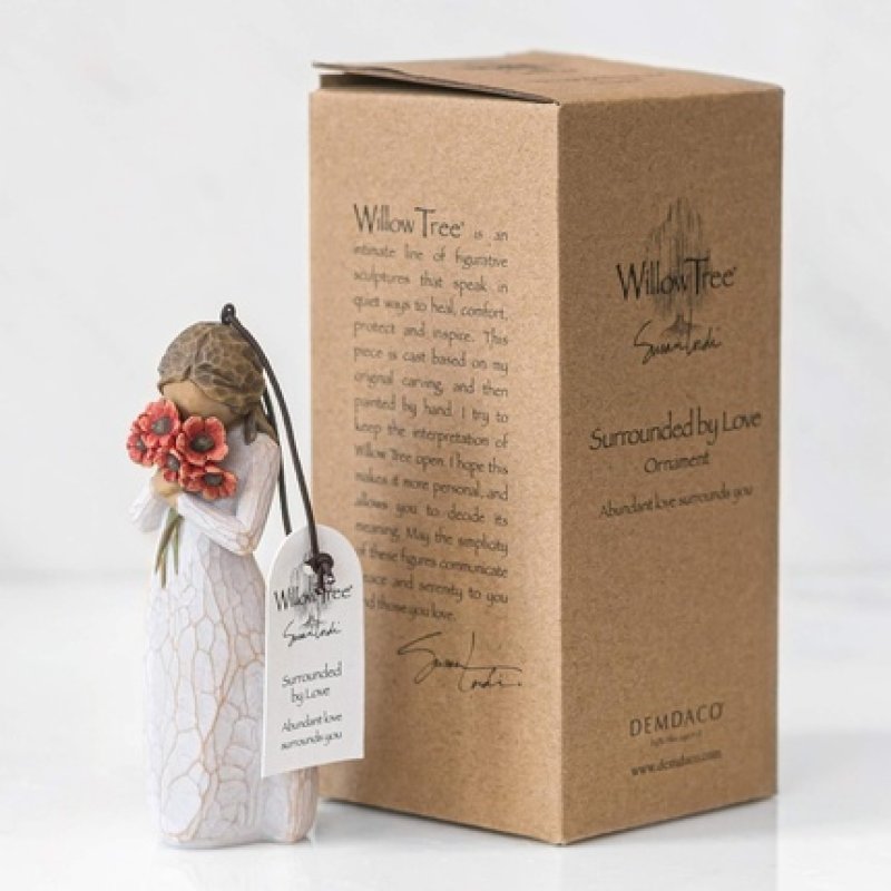 Willow Tree Surrounded By Love Hanging Ornament