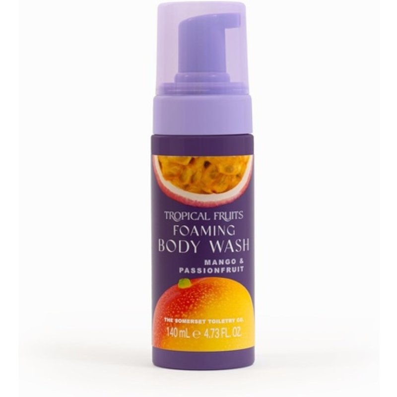 Tropical Fruits Mango and Passionfruit Foaming Body Wash 140ml