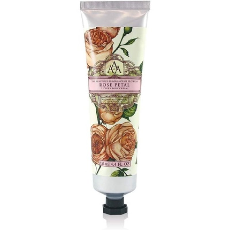 Aromas Artesanales De Antigua Light and Floral Rose Petal Body Cream 130ml
