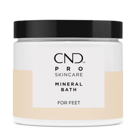 CND Pro Skincare for Feet Mineral Bath Exfoliating Sea Salt Scrub Advanced Callus Remover and Intense Hydration