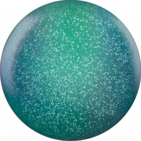 CND Shellac UV Nail Polish Teal-Tricity No. 478 Turquoise Shimmer