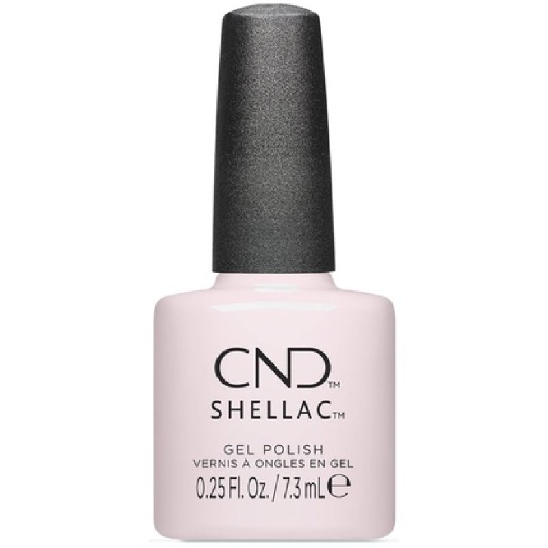 CND Shellac Gel Polish Quiet Luxury Collection Long Lasting Pale Pink Nail