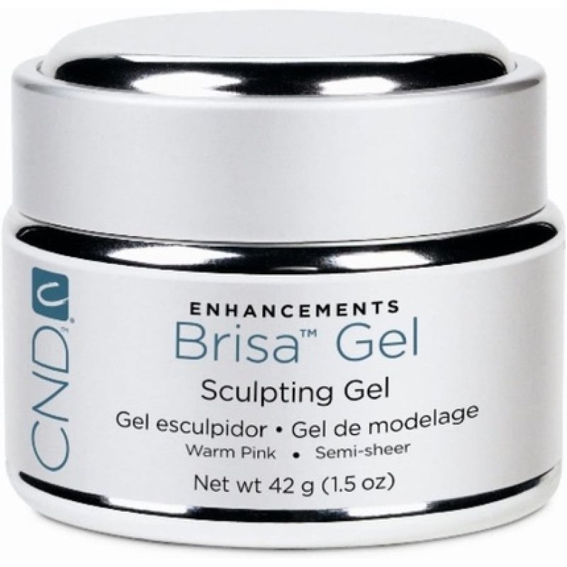 CND Brisa Nail Polish Semi Sheer Pure Pink 14g