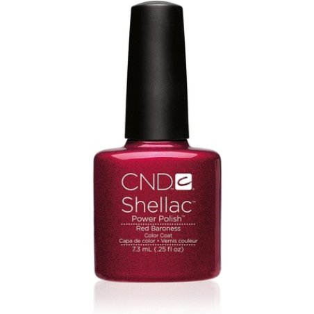 CND Shellac Red Baroness 7.3ml 0.25 fl oz.