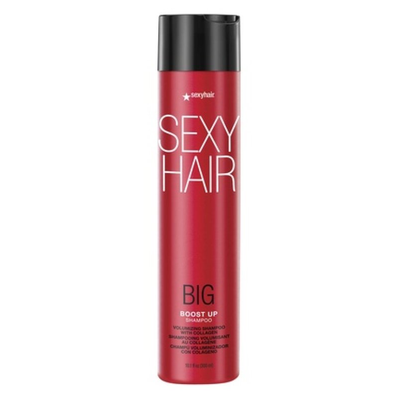 SexyHair Big Boost Up Volumizing Shampoo with Collagen 10.1 Fl Oz