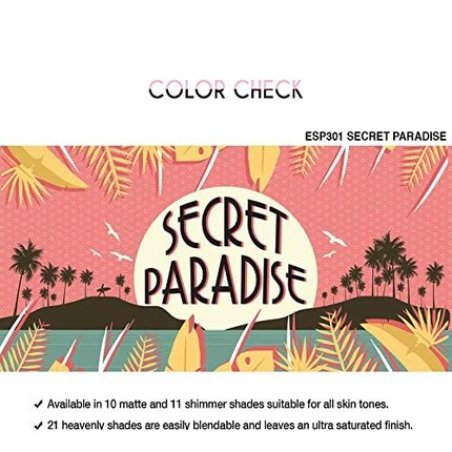 Take Me Away 21 Eyeshadow Palette Secret Paradise