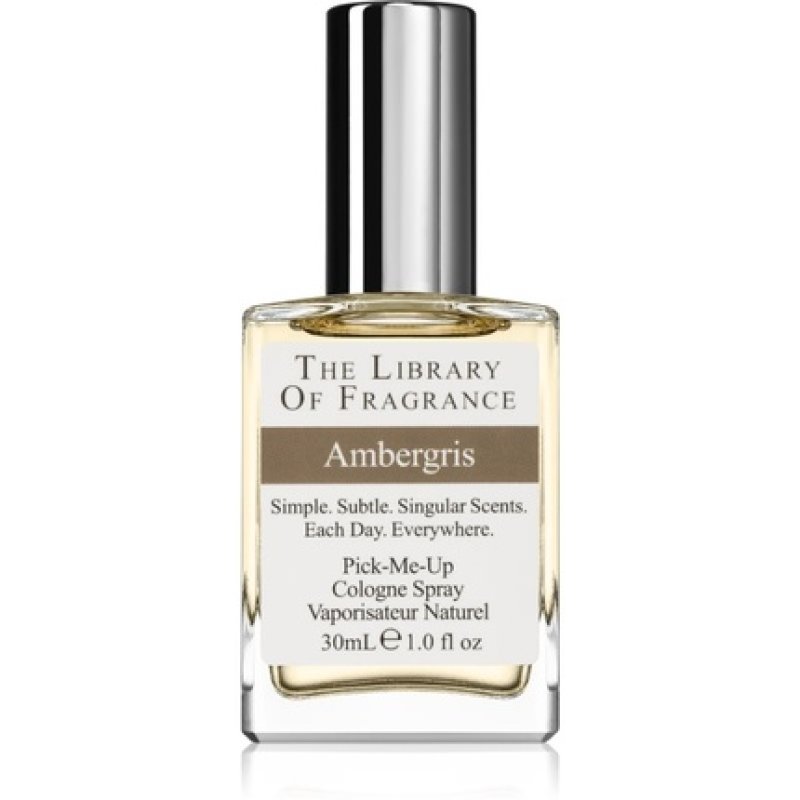 The Library of Fragrance Ambergris Acqua di Colonia Unisex Perfume - 30 ml