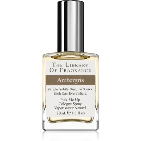 The Library of Fragrance Ambergris Acqua di Colonia Unisex Perfume - 30 ml