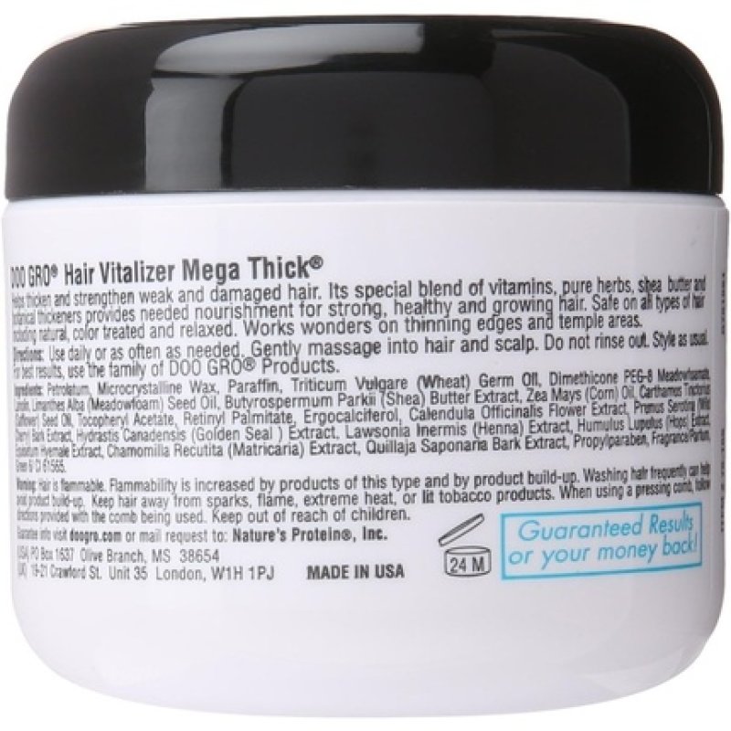 Doo Gro Hair Vitalizer Mega Thick Anti-Thinning 4oz Jar