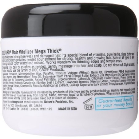 Doo Gro Hair Vitalizer Mega Thick Anti-Thinning 4oz Jar