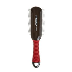 Red by Kiss 9 Row Nonslip Detangle Brush