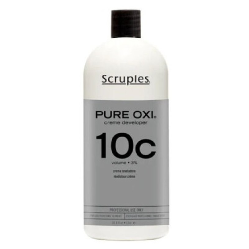 Oxygen Hair Activator Scruples Pure Oxi Creme Developer 10c Vol. 3% 1000ml