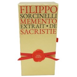 Filippo Sorcinelli Memento Sacristy Extract Rosa Fiorita 100ml