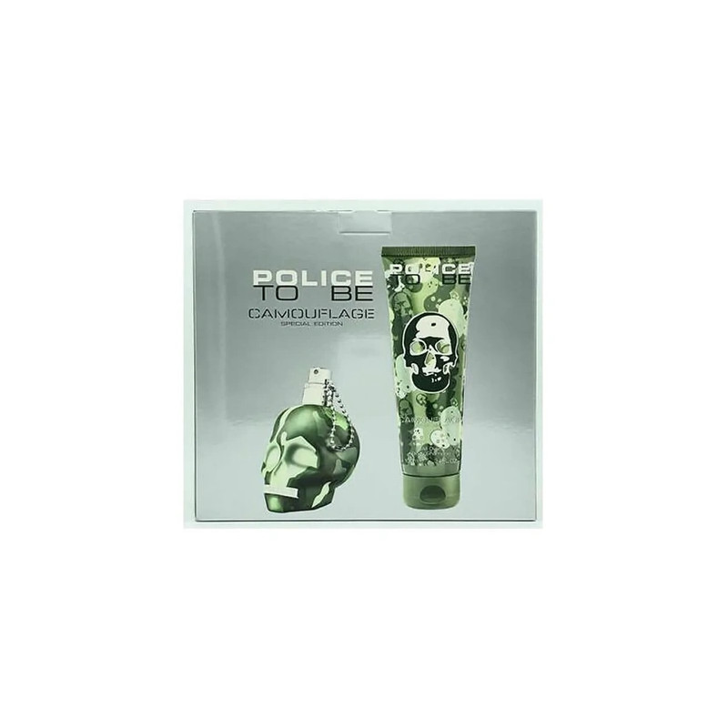 Police Police To Be Camouflage Eau De Toilette Spray 40ml Set 2 Pieces