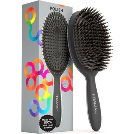 Framar Boar Bristle Hair Brush for Women