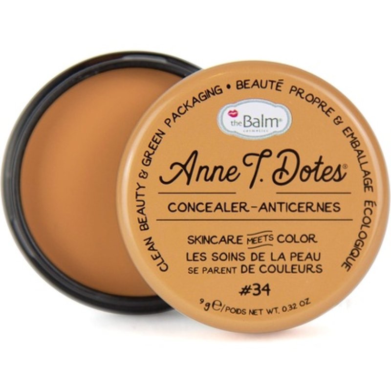 theBalm Cosmetics Anne T. Dotes Concealer No 34 Medium Dark 9g