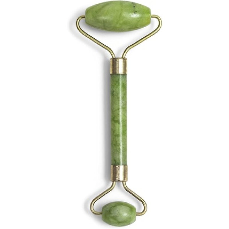 Zoë Ayla Luxurious Facial Jade Crystal Roller Green