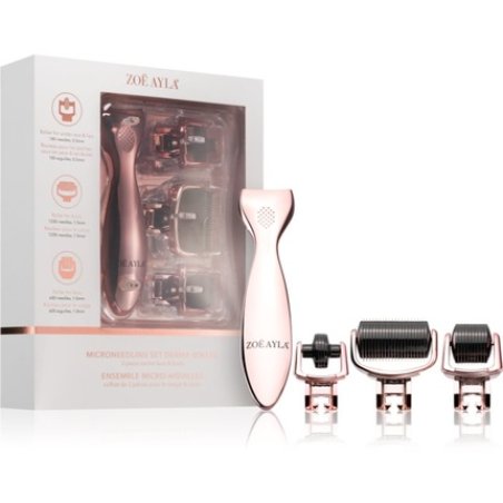 Zoe Ayla Micro-Needling Derma Roller Set - Face and Body Applicator