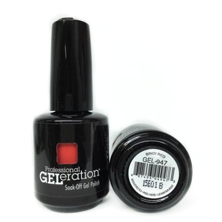 Jessica Cosmetics GELeration Bindi Red Gel Nail Polish