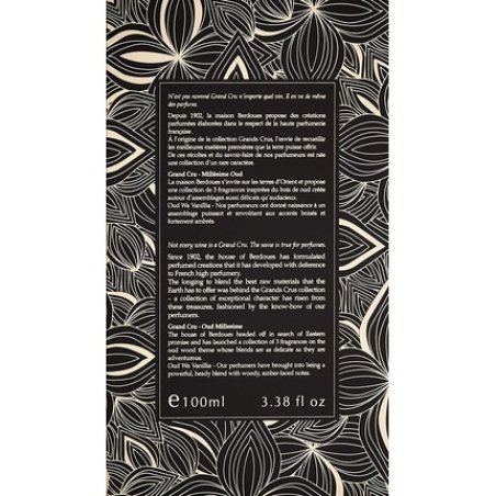 Berdoues Collection Grands Crus Oud Wa Vanillia Eau de Parfum 100
