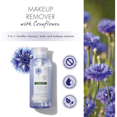 Klorane Micellar Water with Cornflower 100ml