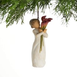 Willow Tree Bloom Hanging Ornament Flower
