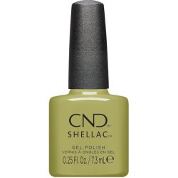 CND Shellac UV Nail Polish Plantbound No. 477 Light Green