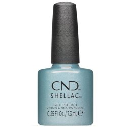 CND Shellac Gel Polish Quiet Luxury Collection Long Lasting Blue Gel Nail