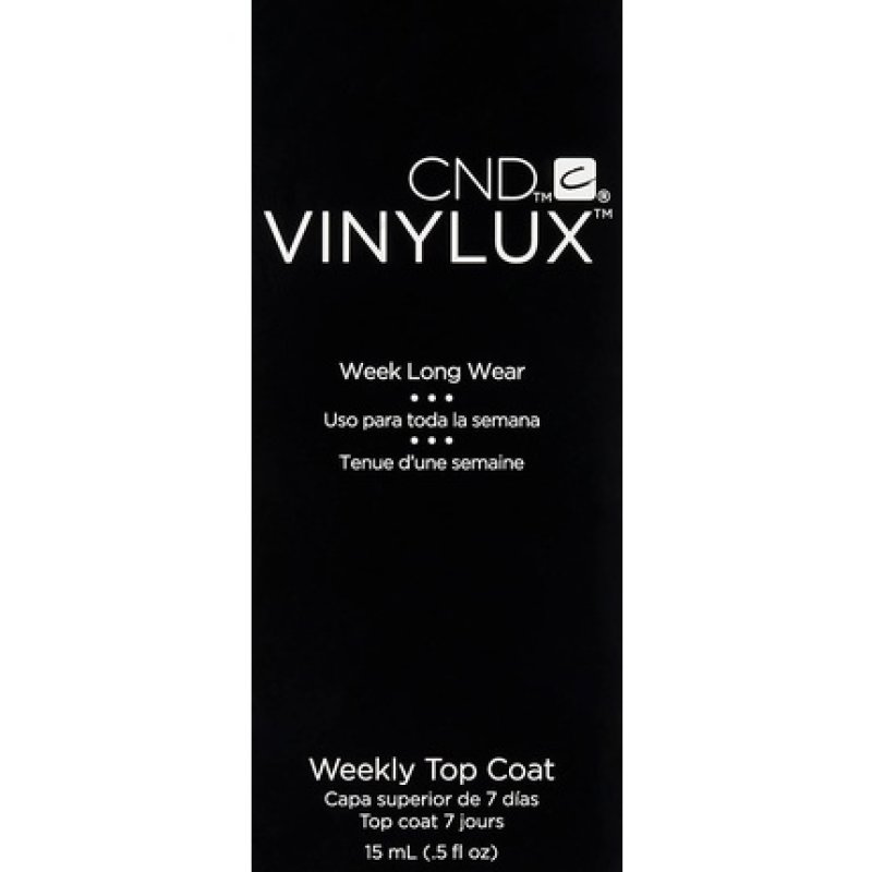 CND Vinylux Long Wear Nail Polish No Lamp Required 15ml Black Pool