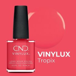 CND Vinylux Long Wear Nail Polish 15ml Pink Tropix