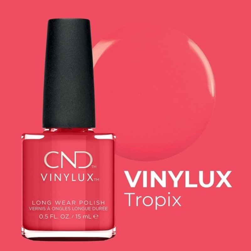 CND Vinylux Long Wear Nail Polish 15ml Pink Tropix