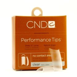 CND Brisa Sculpting Gel Performance Clear Tips No. 8