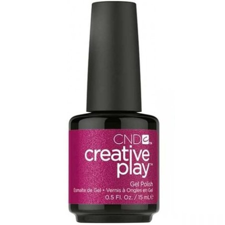 CND Creative Play Gel Polish 496 Cherry Glo Round 15ml