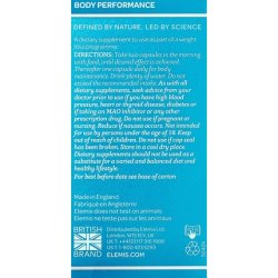 ELEMIS Invigorating Cal-Metab Plus Body Enhancement Herbal Capsules 60 Count