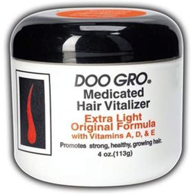 Doo Gro Medicated Hair Vitalizer Extra Light Original Formula with Vitamins A
