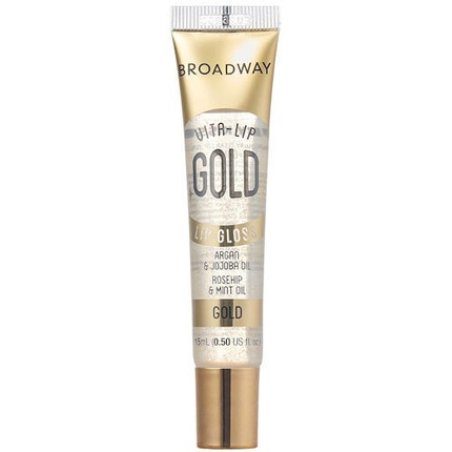 Broadway Lip Gloss Rose Gold Moisturizing Clear Gloss