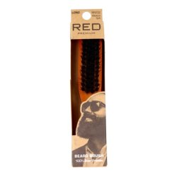 Red Kiss Premium Beard Brush Long Handle