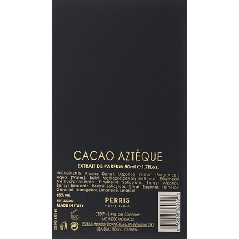 PERRIS MONTE CARLO Cacao Azteque Extrait de Parfum 50ml