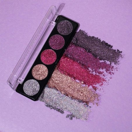 Profusion Cosmetics 5 Shade Gems Glitter Palette - Unleash Your Inner Sparkle