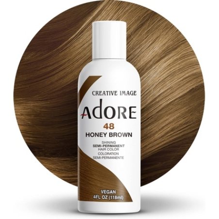 Shining Semi-Permanent Hair Color Honey Brown 48 118ml
