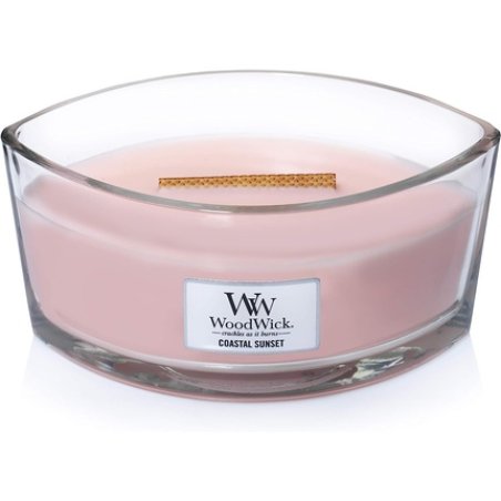 Woodwick Ellipse Scented Candle With Crackling Wick, Coastal Sunset, Up To 50