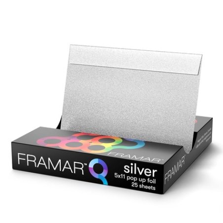 Framar Star Struck Silver Pop Up Hair Foil Aluminum Foil Sheets for Hair